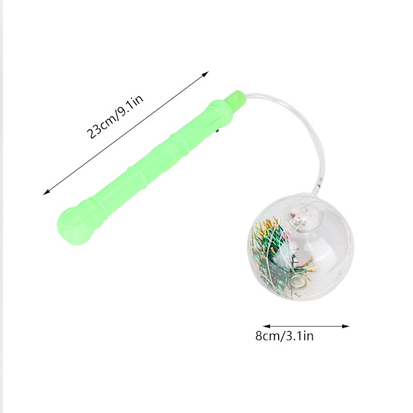 Värikkäät LED-pallovalot leluksi ja koristeeksi syntymäpäiväjuhliin (4 kpl)