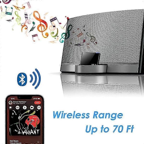 Bluetooth-sovitin, langaton minivastaanotin teräväpiirtoääneen Edition0612