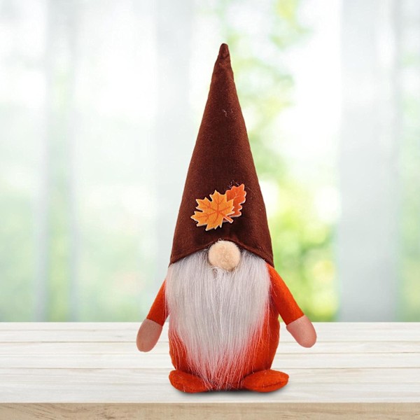 Charmig Jul-Gnome, Höstdekoration, Handgjorda Material, Stilfull och Hemtrevlig Jul-Elf Plysch, Säsongsdekorationer för Vardagsrum Sovrum