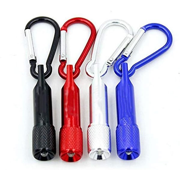 Mini LED-lommelykt i aluminium med nakkestropp