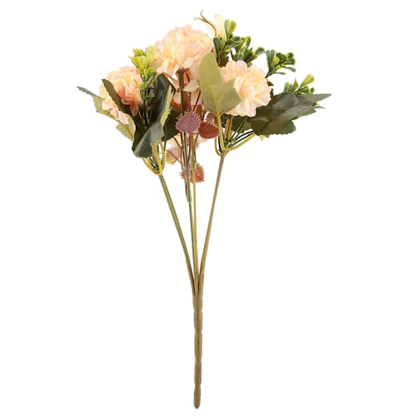 Kunstige falske blomster Chrysanthemum buket bundt udendørs planter hjem have bryllup indretning
