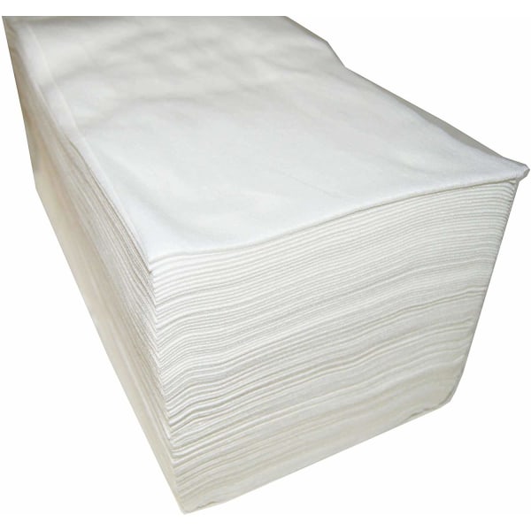 190 pieces of disposable towels, hairdresser / aesthetics, disposable towels, cellulose white