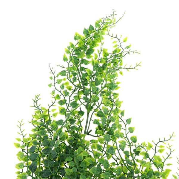 Kunstige hængeplanter, kunstige grønne planter af plast til indendørs / udendørs / balkon / væg / potte / have / dekoration, pakke med 3