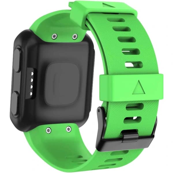 Blød silikone erstatningsrem til Garmin Forerunner 35 Smart Watch Passer til 5,11 til 9,05 tommer håndled 130 til 230 mm Grøn