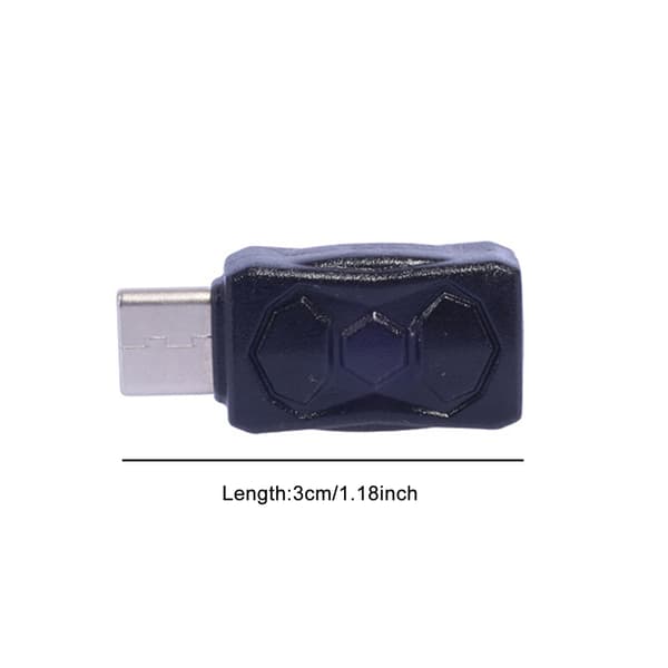 Universal Mini USB hun til USB C han konverteringsadapter til tablets og telefoner