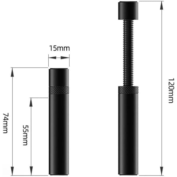 Grafikkort GPU-understøttelse, Anti-sag beslag til grafikkort, GPU-stativ (L, 74-120mm)