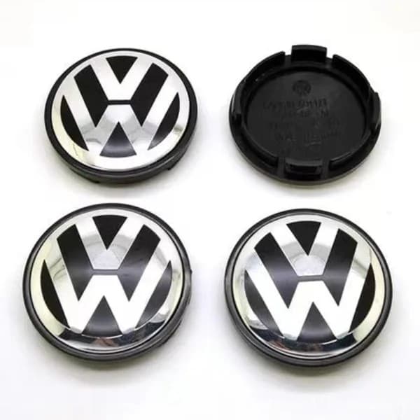 4 stk-VW - (65mm) Erstatningshjulcenterkapsel VW Passat