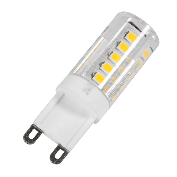 Keramiske G9 LED-perler 220V Varmhvit Høylysende Erstatningslyspære 33 LED