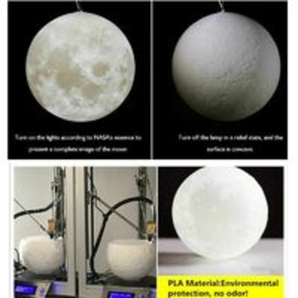 3D Måne Lysekrone-Måne Taklampe Måne Lysekrone Planet Taklampe Hengelampe Månebelysning Restaurant Bar Hjem Barnerom LED
