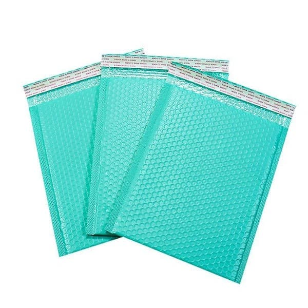 50 st. bubbelpåsar för postförpackning, självhäftande, lättviktiga, vadderade kuvert för postförsändelser, presentförpackning, 25 st.