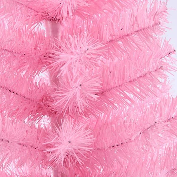 60 cm rosa julgran PVC fest semester hem display prydnad