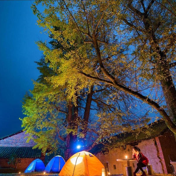 5W 5V USB Camping Lys Bærbar LED Pære Utendørs Lys med Berøring Dimmer 2.5m Ledning Telt Lys Nødlys