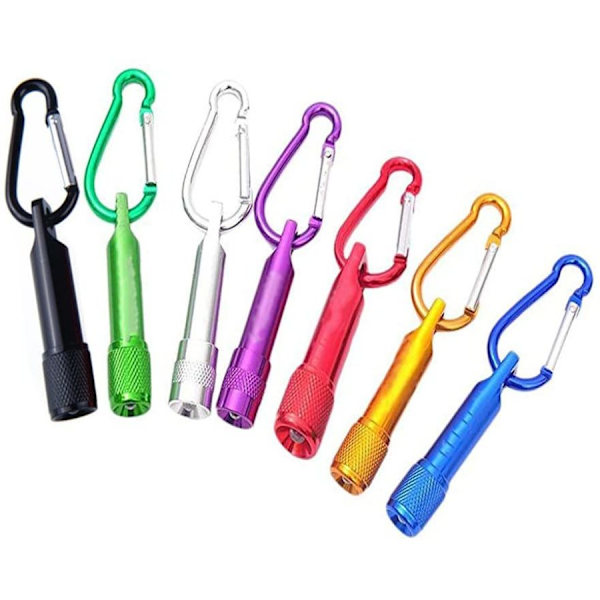 Mini LED-lommelykt i aluminium med nakkestropp