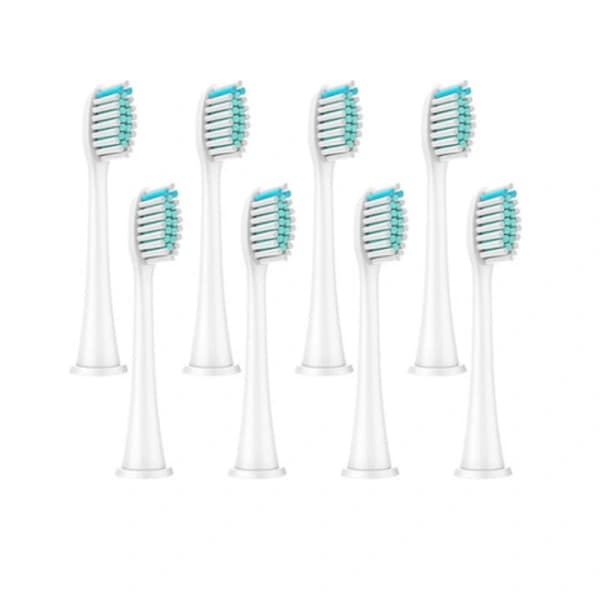 8-pak erstatningsbørstehoveder til Philips Sonicare Series 3, 6, 9 Sort