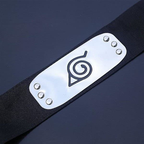 Naruto Pannebånd Cosplay Kostyme Tilbehør