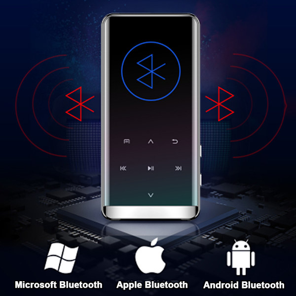 Bärbar musikspelare med Bluetooth