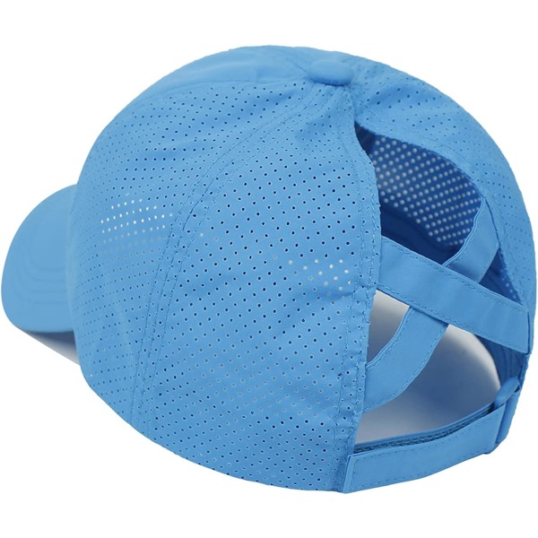 Mesh Baseball Cap Med Hurtigtørrende Perfekt Til Sport, Sort