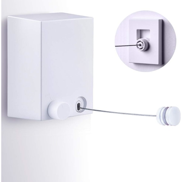 Klesvaskesnor Retractable, Justerbar