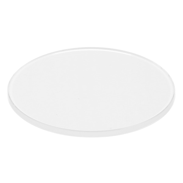Klockglas Polerade Slipade Kanter Värmebeständig Hög Transparens Platt 1,5 mm Tjocklek Klockglas Lock 1,48 tum