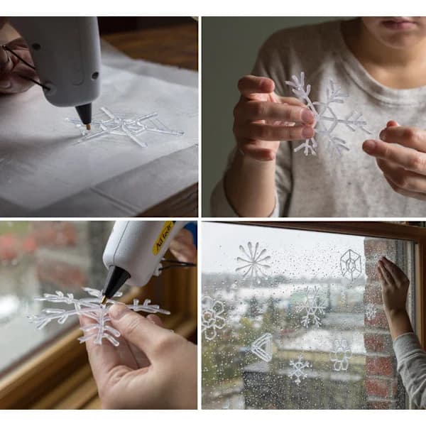 Kuumaliimapuikkosetti, 120 kappaletta, 7 mm x 100 mm