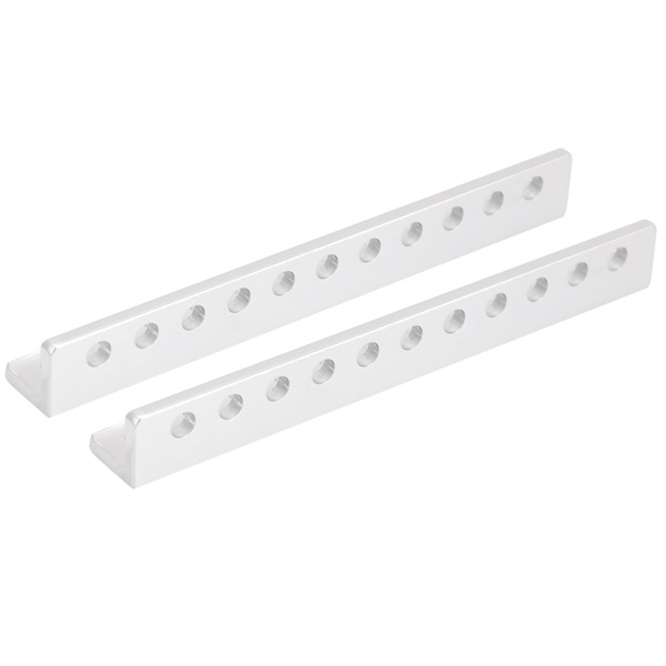 2 kpl alumiiniprofiilia L-muotoinen palkki 11 reikää robotin lisävarusteet 12x12mm 3103-0011-0096