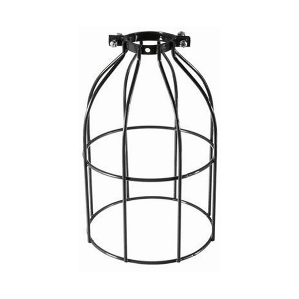 Iron art small bird cage lampshade, retro iron art table lamp lampshade