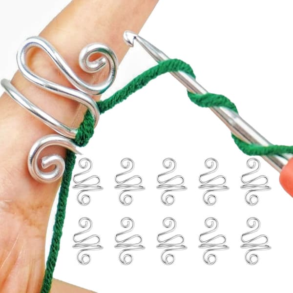 [RM]Virknålsfingerring i metall - 10-pack_OF