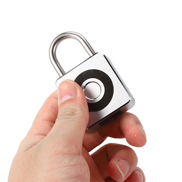 USB Opladning Smart Fingerprints Touch Kontrol Hængeslås Distributionsboks Skuffe Skab Lås