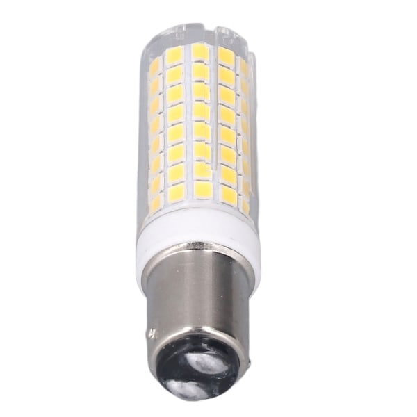 2 st LED-majslampa BA15D 10W Dimbar Energisparande 102LEDs Keramisk Ljuslampa AC 100‑120V