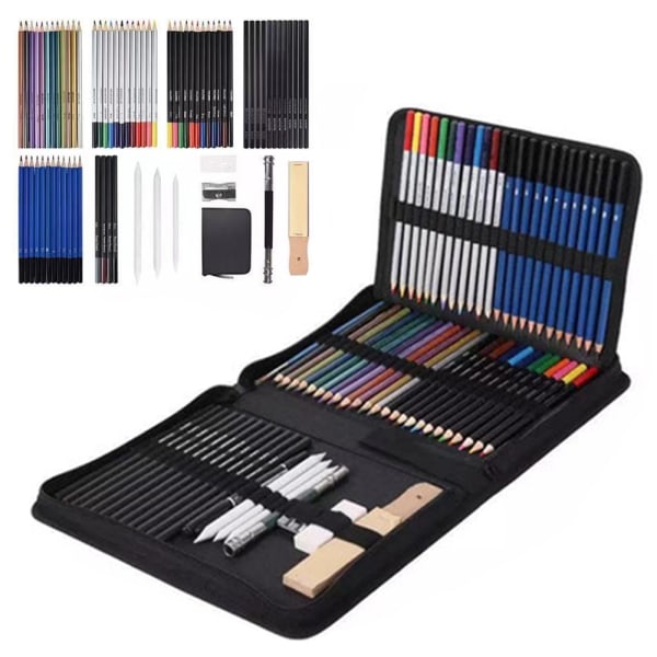 Drawing Sketching Pencils Set For Beginners,33 piece set