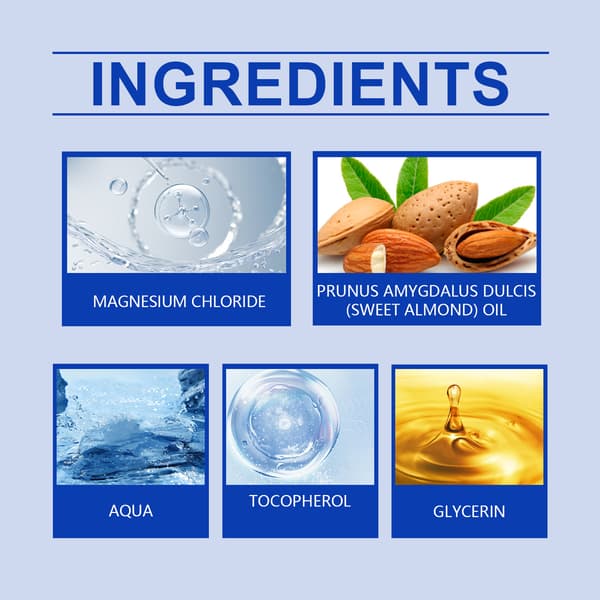 Magnesium Sovecreme forbedrer søvn, lindrer ubehag i kroppen under søvn og giver komfort og pleje.