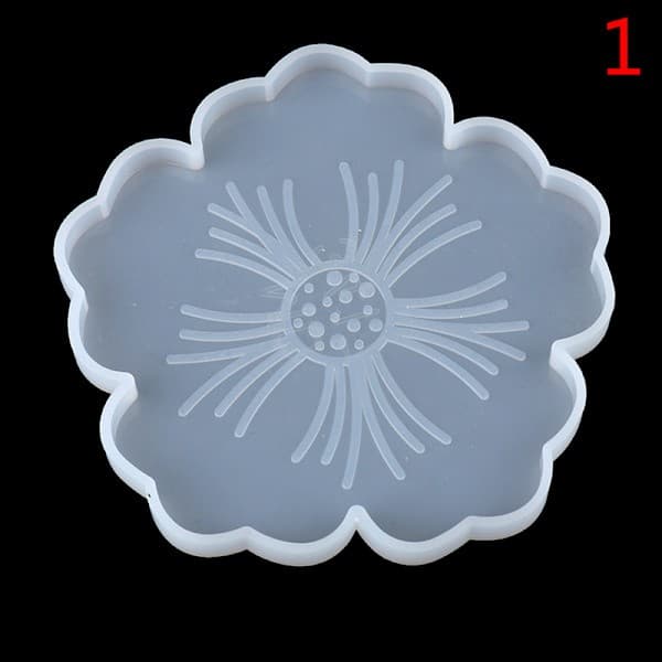 Sakura Tea Tray Coaster DIY-form för epoxiharts M N1