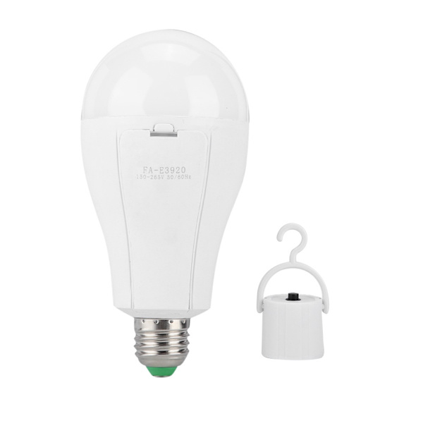 20W LED-lamppu, energiansäästävä makuuhuoneen yövalo E27-kanta ulkolamppu koukulla