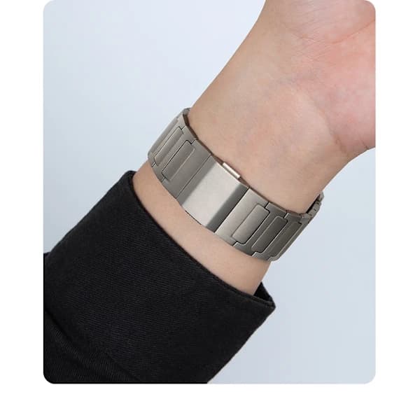 Urrem til Huawei Watch GT5/GT6 titaniumlegering (sort)