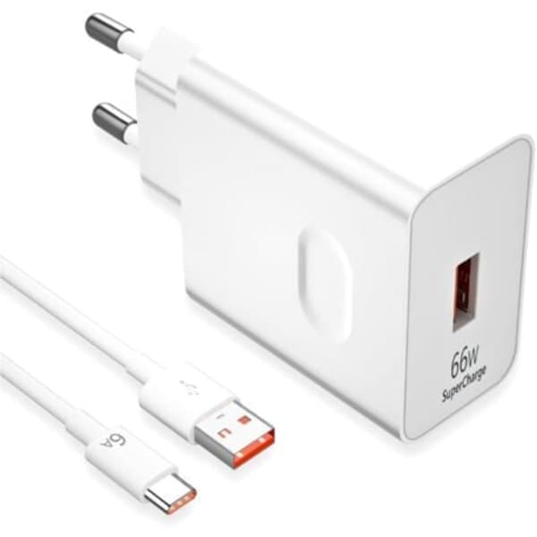 66W Supercharge hurtiglader for Honor 200 Lite 90 Lite Magic6 Lite, 66W Supercharge lader med 6A USB C-kabel 1m for Honor Magic6 6Pro Magic7 Lite