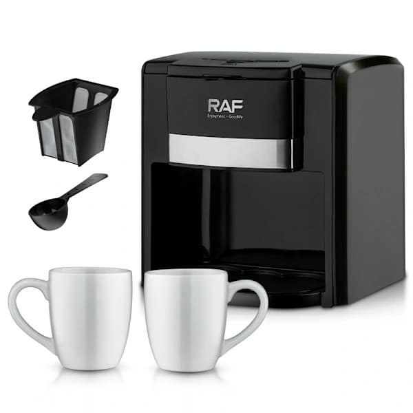 Mini 2 kopper 420ML kogeplade dryp elektrisk kaffemaskine