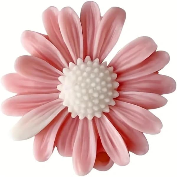 pc Daisy Form til Harpiks Lys Blomsterdekoration DIY, Hvid