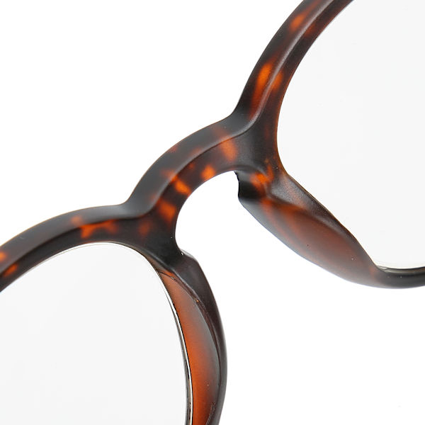 Unisex-lasit Visuaalisen Väsymyksen Lievitykseen Lukulasit Korkea Resoluutio Presbyopia Lasit Kotelolla (+350 Leopardikuvioinen Ruskea Jalka)