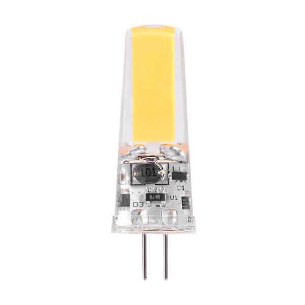 COB2508 G4 LED-lampor, icke-dimmbara silikonlampor (varmvit 12V~24V)