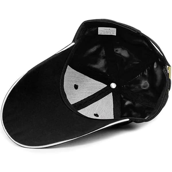 Ekstra lang visir vasket bomulls baseballcaps