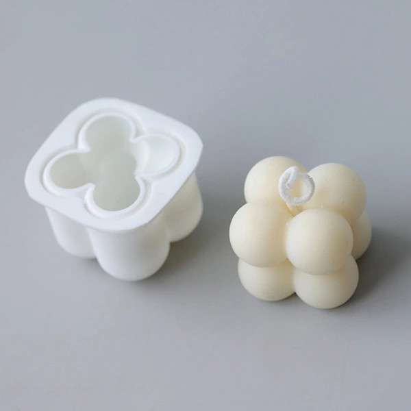Silikonlysformer 3D Handy Soy-formet Aromaterapi Pla A