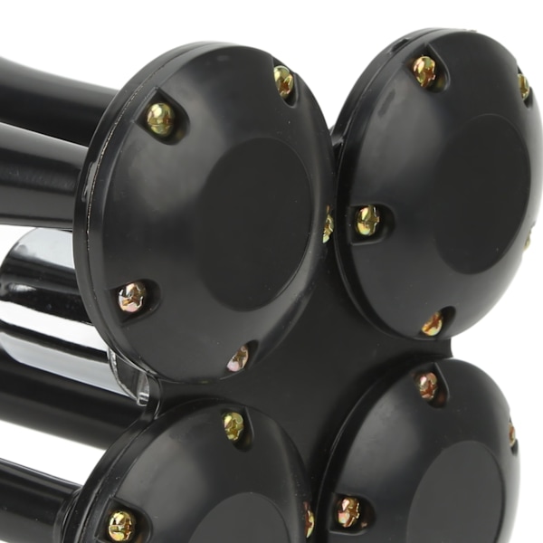 4 Trompeter Luftkompressor Horn 150DB 12V Super Høy Universal Passform for Biler Lastebiler Båter Tog