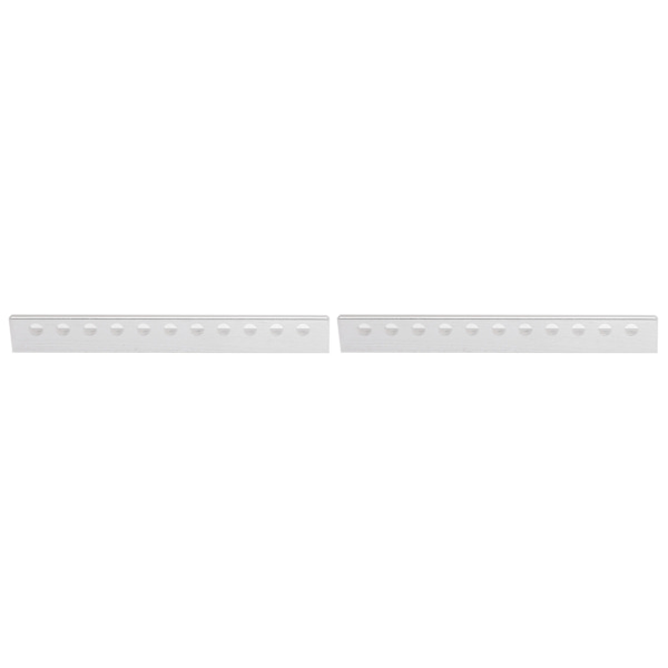 2 kpl alumiiniprofiilia L-muotoinen palkki 11 reikää robotin lisävarusteet 12x12mm 3103-0011-0096