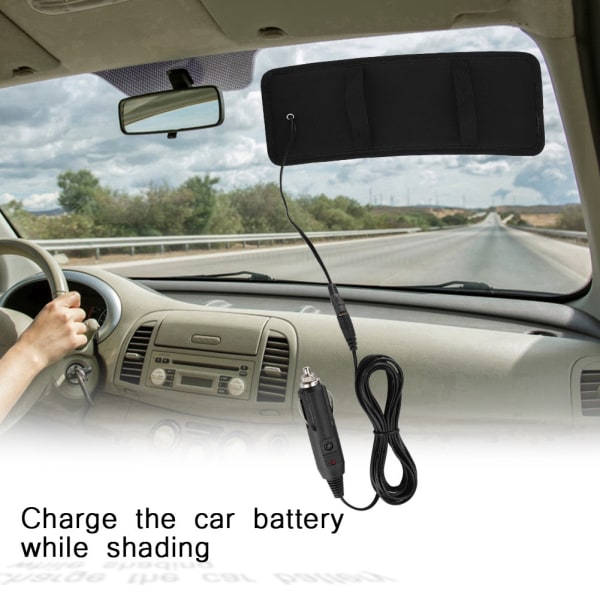 12V 4,5W bærbar strømforsyning solcellepanel batterilader for bilbatteri bærbar PC