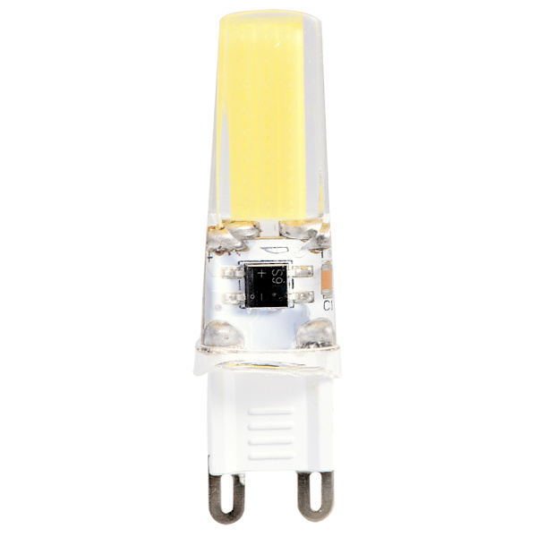 5 kpl G9 COB2508 -polttimoa AC 220V LED himmennettävä lamppu kirkas valaistus (kylmä valkoinen)