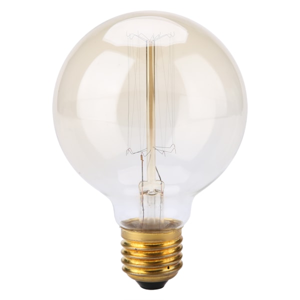 E27 Vintage Light Lamp Bulb Lighting Decoration for Coffeehouse 40W 220V G80 rak tråd