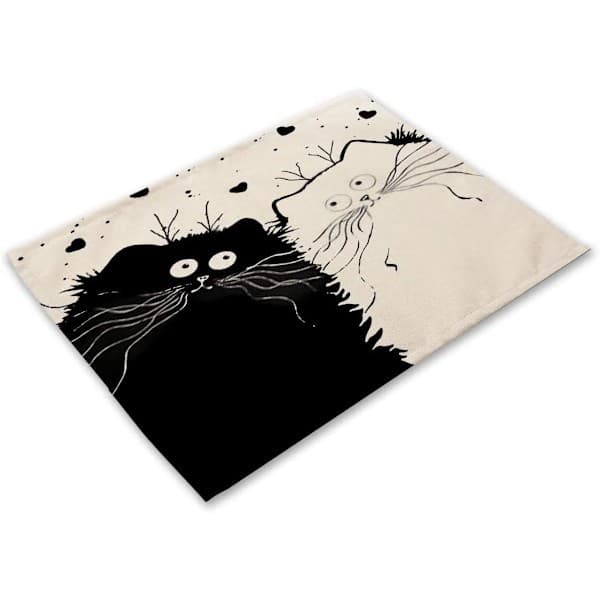 Jouluaiheinen kattausalusta (6 kpl)