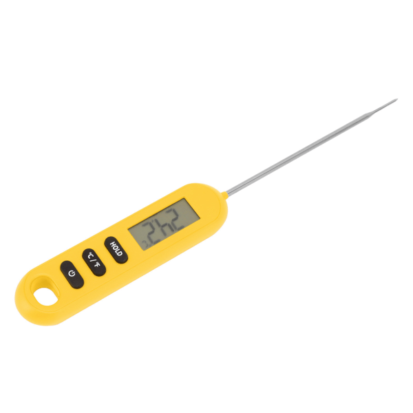 Kødtermometer til madlavning - Digitalt termometer til øjeblikkelig aflæsning - Digitalt termometer til køkken og grill med lang sonde