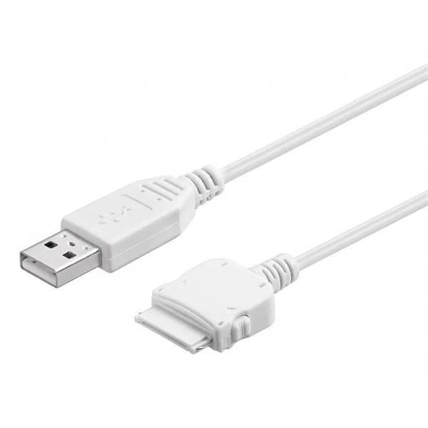 30-bens opladerkabel til iPhone 4s/4/3, iPad 1,2,3 / iPod Hvid