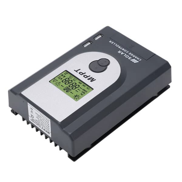 Solcelle ladekontroller 20A Gel Litiumbatteri Kompatibel